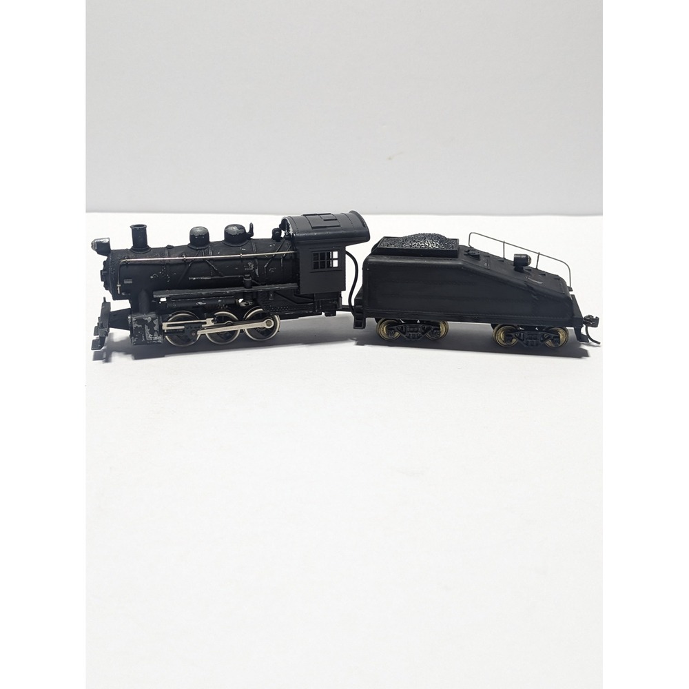 Vintage Mantua HO Scale 0-6-0 Big Six Steam Locomotive & Slopeback Tender
